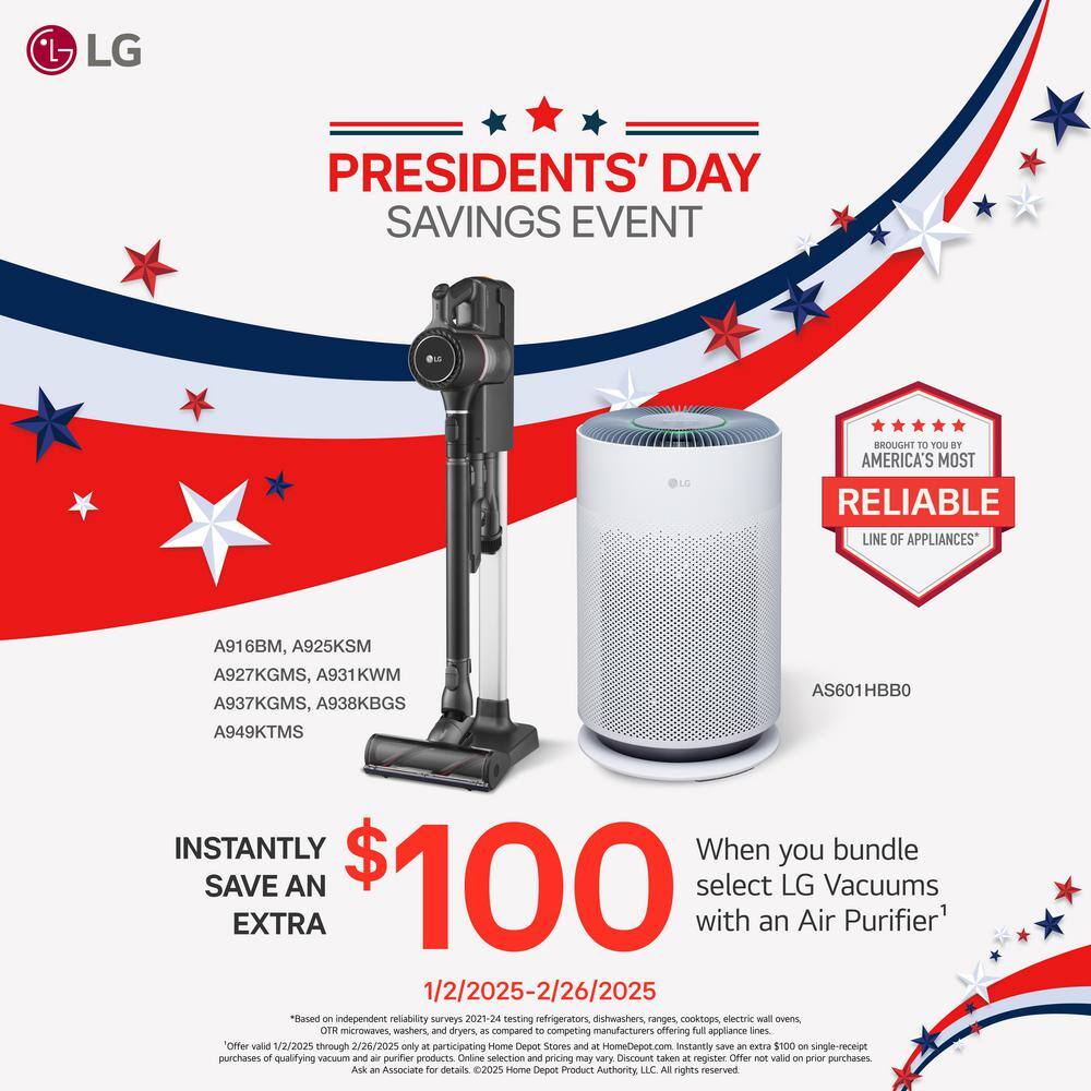 LG PuriCare 360 White NanoFiber True HEPA Air Purifier