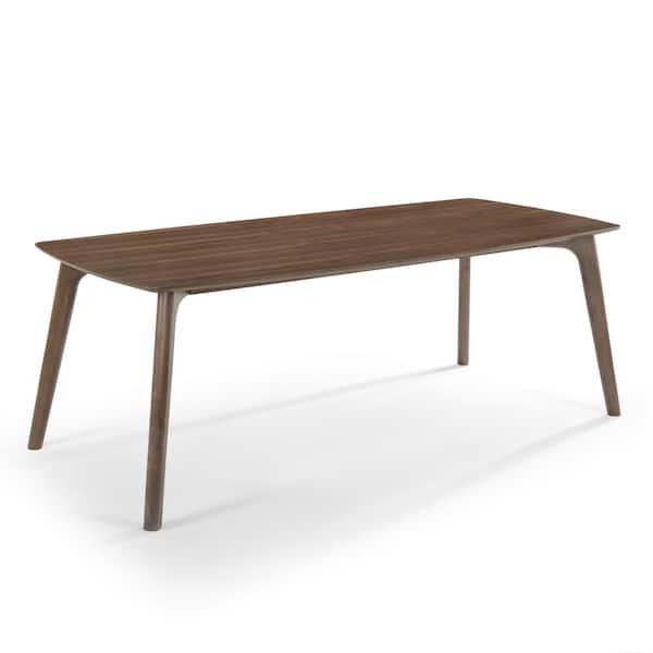 EDGEMOD Malain 86 in. Walnut Dining Table