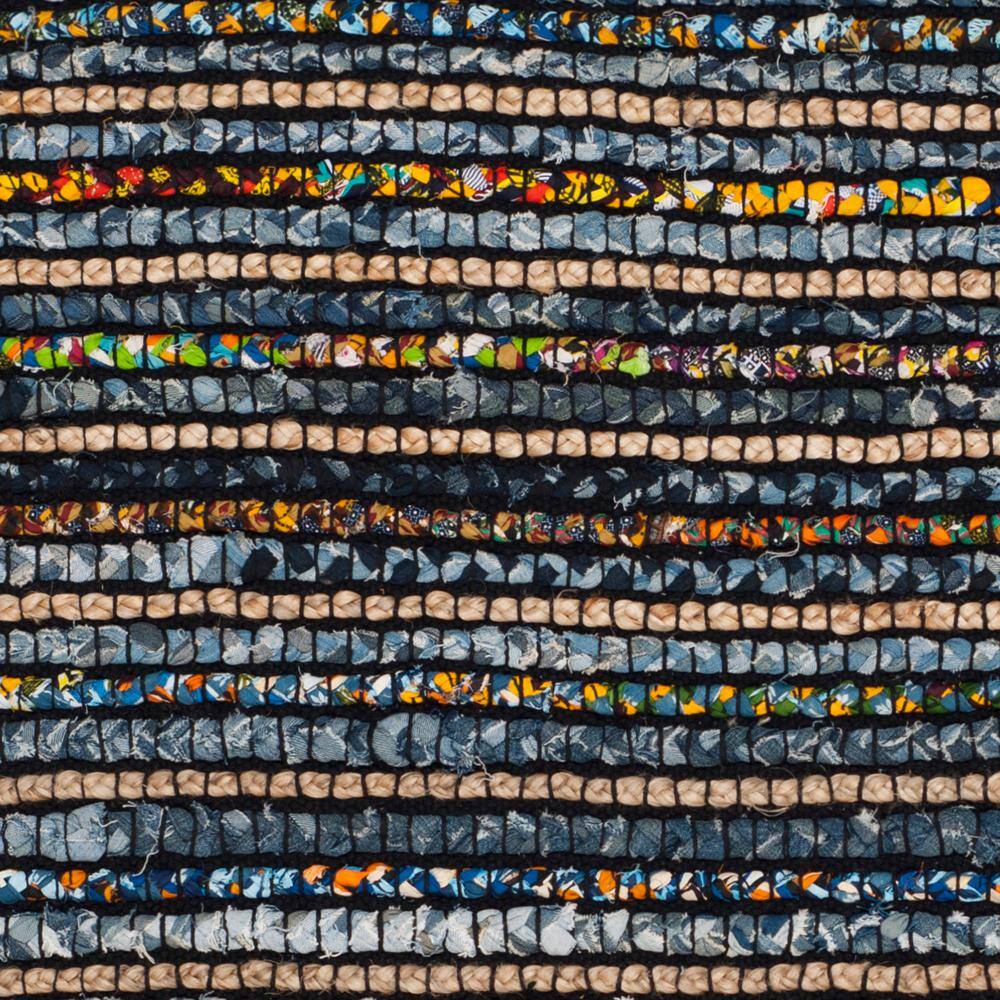 Cape Cod Handwoven Multi-Color Cotton Square Area Rug