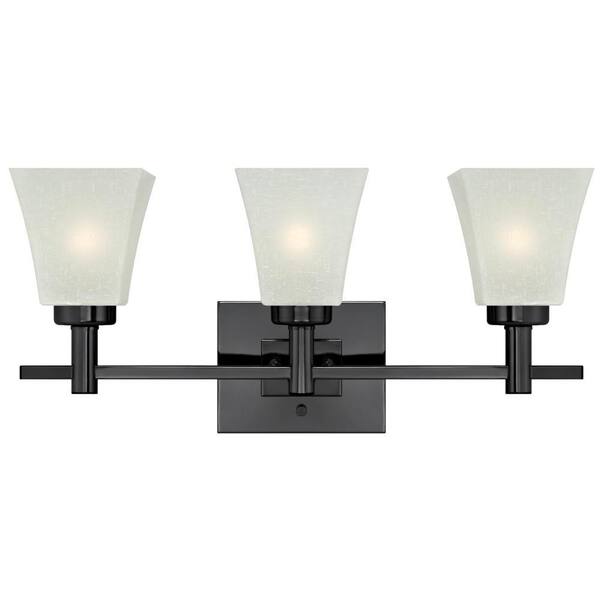 Westinghouse - Wilkes 3-Light Gun Metal Wall Fixture