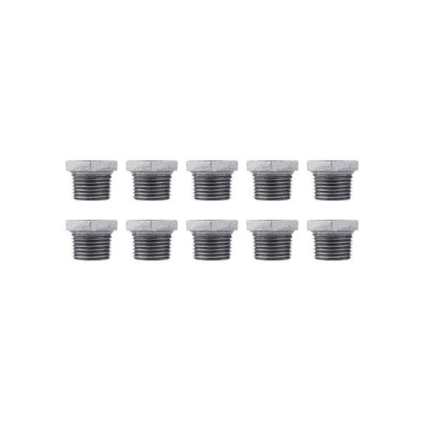 PIPE DECOR 3/4 in. x 1/8 in. Black Iron Bushing (10-Pack)
