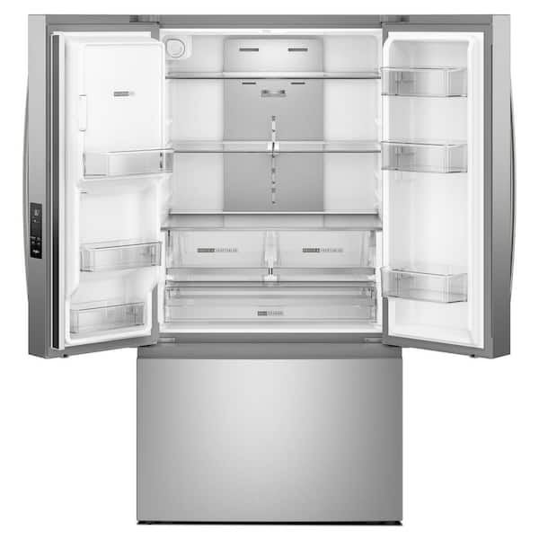 36 in. 30 cu. ft. French Door Refrigerator in Fingerprint Resistant Stainless Finish with Dual Ice Makers