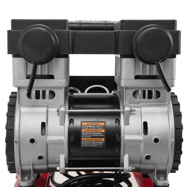 Porter-Cable - 20 Gal. Quiet Oil Free Portable Vertical Electric Air Compressor