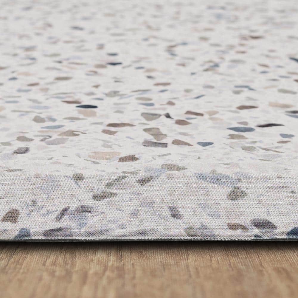 Terrazzo Tile Multi-Color Anti-Fatigue Shower Mat