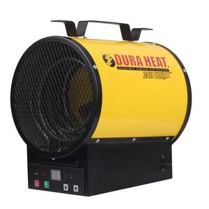 Remote Controlled, 3750 Watt, 12,800 Btu, 220 Volt Mountable Or Portable Electric Fan Forced Air Heater