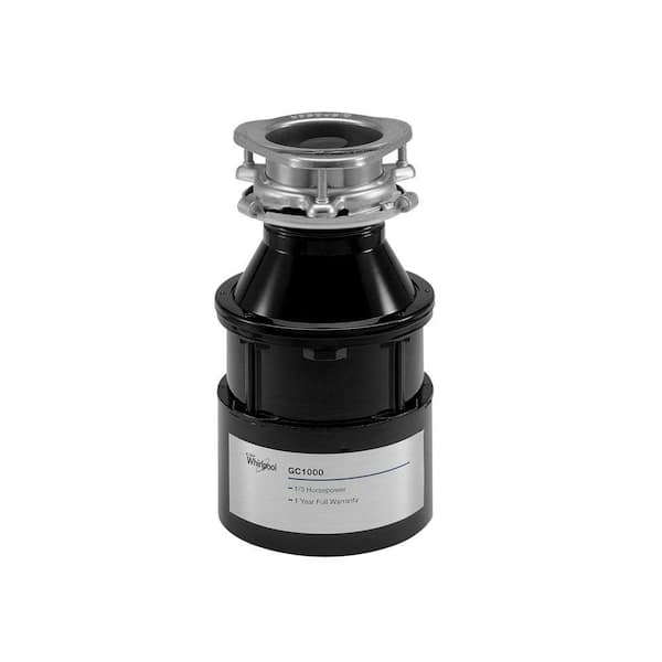 Whirlpool 1/3 HP Continuous Feed Garbage Disposal