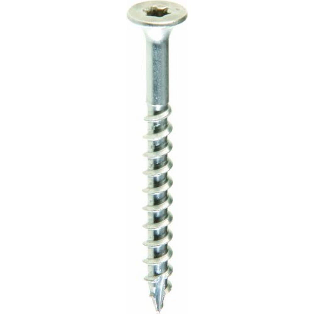 Simpson Strong Tie T10250WP1 Deck-Drive DWP #10 2-1/2 316 Stainless Steel Flat T25 Wood Screw 1 lb per Box 