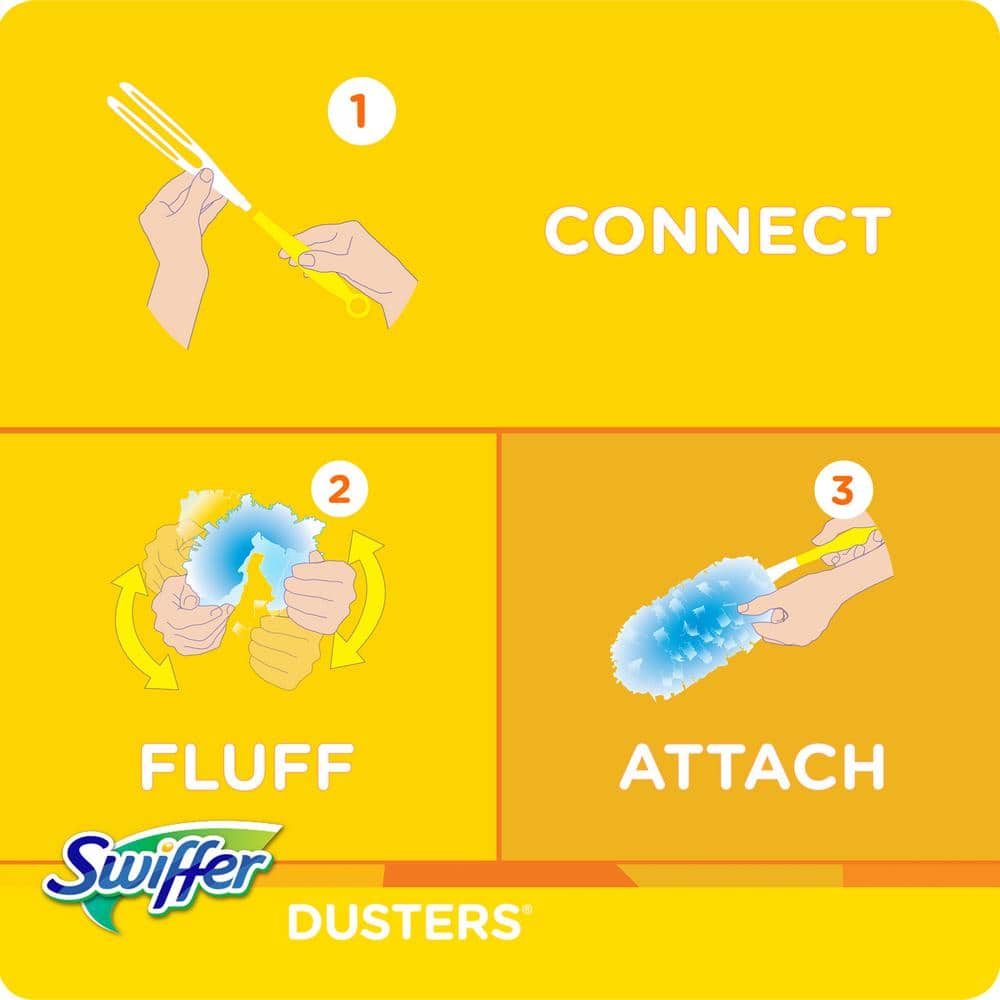Swiffer 6-Count Disposable Dusting Kit with Handle