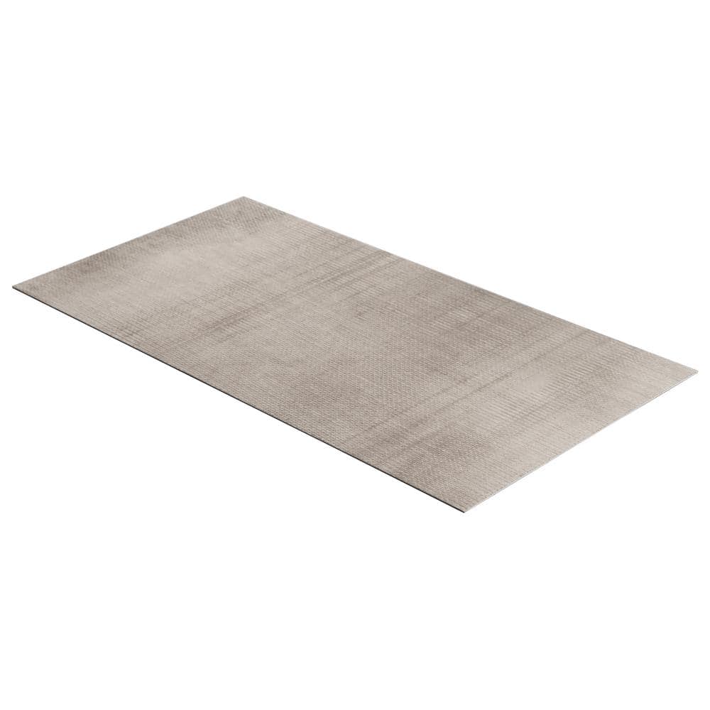Nickel Matte 12" x 24" Waterproof Vinyl Tile