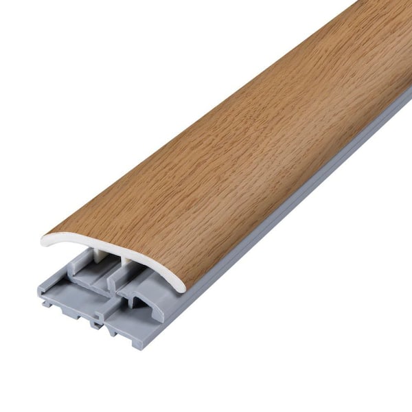 Hill Valley 0.31 in. T x 2 in. W x 78.7 in. L Vinyl 4-in-1 Molding