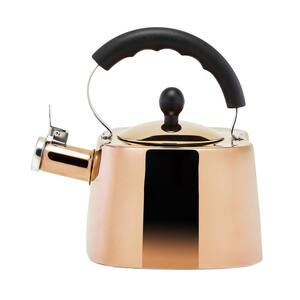 DuraCopper 7.61-Cup Stovetop Tea Kettle in Copper