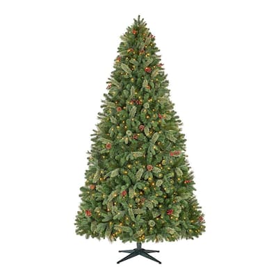9 ft Westwood Fir LED Pre-Lit Artificial Christmas Tree with 800 Warm White Micro Fairy Lights