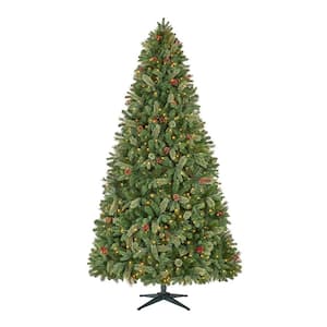 9 ft Westwood White Fir LED Pre-Lit Tree with 800 Warm White Lights