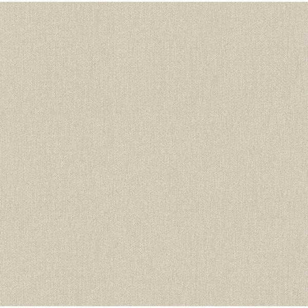 A-Street Prints Sydney Beige Faux Linen Wallpaper Border Sample