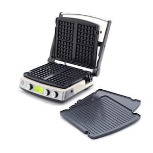 Elite 7 in. 1 Multi-Function Contact Grill Griddle in Cloud Cream