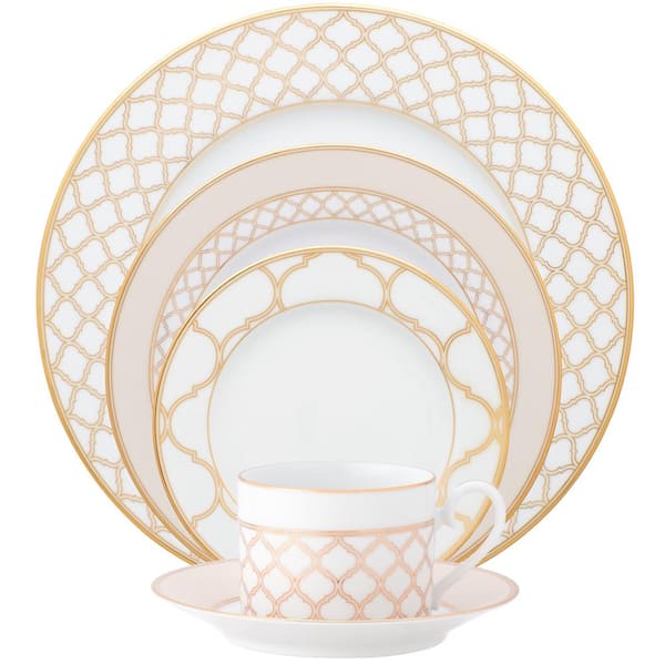 Noritake Eternal Palace Gold 5-Piece (Gold) Porcelain Place Setting, Service for 1
