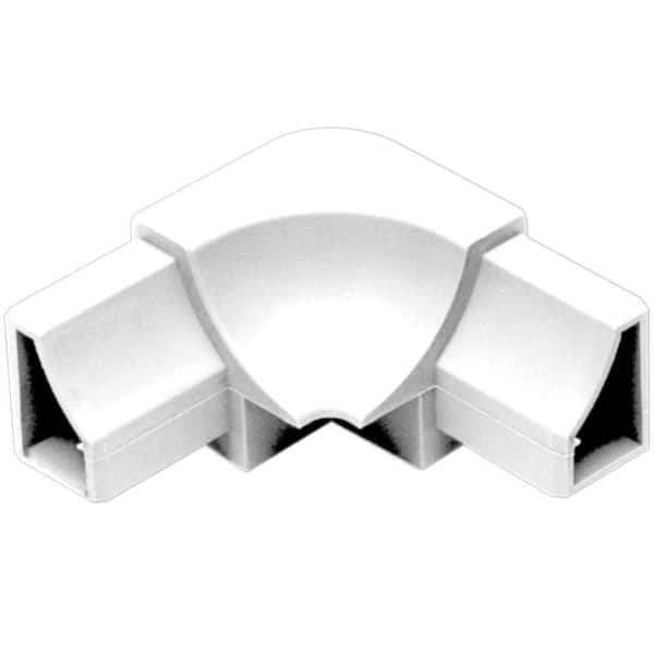 Schluter Dilex-HK Bright White 1 in. x 2 in. PVC 3-Way Inside Corner