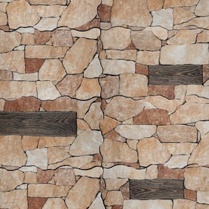 Masia Andorra Ocre 10-3/8 in. x 18-3/4 in. Ceramic Wall Tile (10.88 sq. ft./Case)