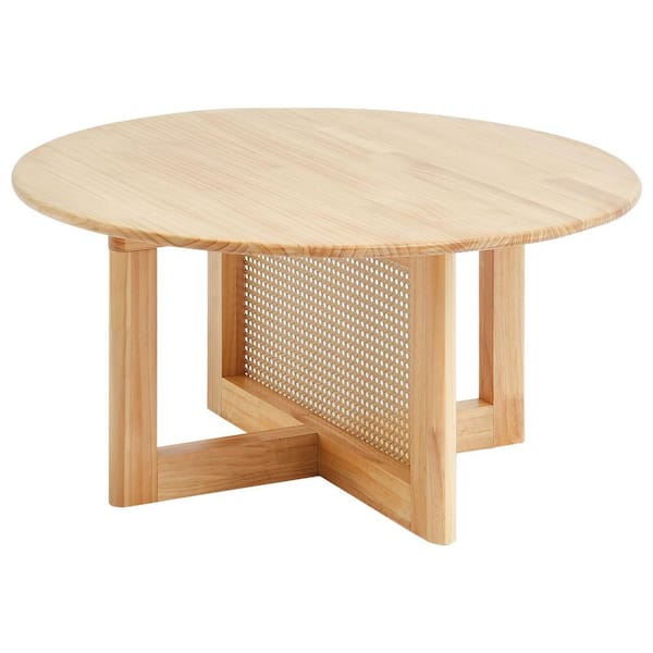 センターテーブル・ローテーブル Old Rattan Coffee Table Ming Natural Coffee Table — Weidner Hasou & Co