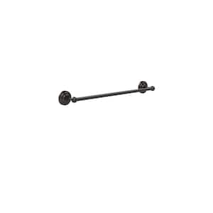 Que New Collection 24 in. Back to Back Shower Door Towel Bar in Oil Rubbed Bronze