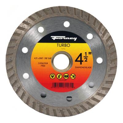 4 1 2 Diamond Blades Saw Blades The Home Depot