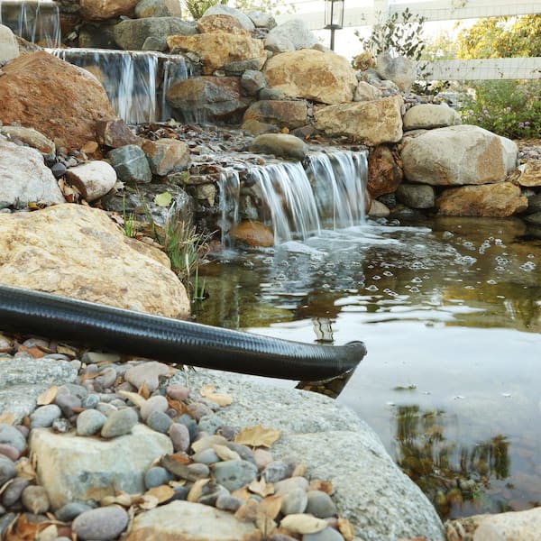 Alpine Corporation 3 in. x 50 ft. Schedule 40 Black PVC Ultra