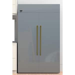 18 in. Center-to-Center Refrigerator Pull in Venetian Bronze