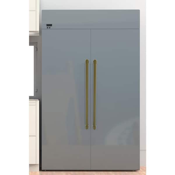 18 in. Center-to-Center Refrigerator Pull in Venetian Bronze