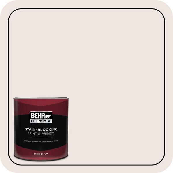 BEHR ULTRA 1 Qt. #710A-1 Irish Linen Flat Exterior Paint & Primer