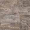 Marazzi Montagna Dapple Gray 6 in. x 24 in. Porcelain Floor and Wall Tile  (14.53 sq. ft./case) ULM7 - The Home Depot
