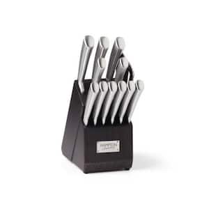 Paxton 13-Piece Stainless Steel Knife Set with Block
