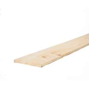 1 in. x 10 in. x 6 ft. Premium Kiln-Dried Square Edge Whitewood Common Softwood Board