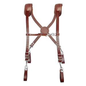 Leather Work Suspenders