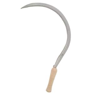 Razor-Back 12 in. Grass Hook with Wood Handle 62220 - The Home Depot
