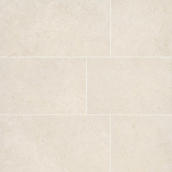 MSI Skye Fossil Pearl 18 in. x 36 in. Matte Porcelain Floor and Wall Tile (13.5 sq. ft./Case)