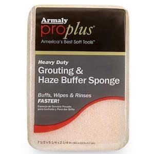 Sanded Grouting with Haze Buffer Sponge (Case of 12)