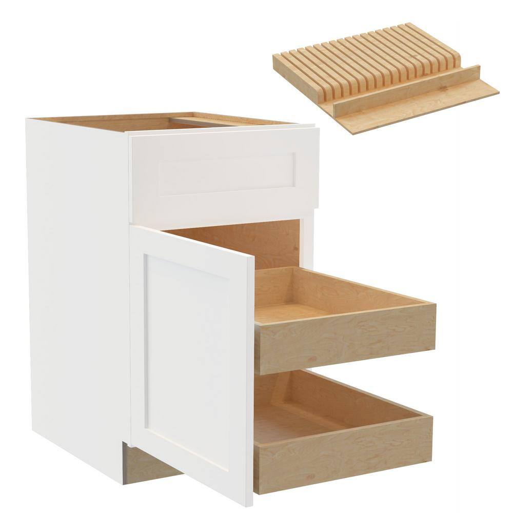 Diamond at Lowes - Organization - Pantry Pull-Out with Knife Block