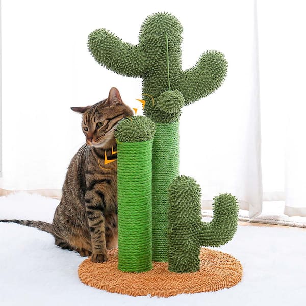 cactus shaped cat scratching post