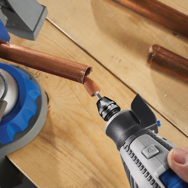 Dremel 4300-9/64 Rotary Tool Kit with Flex Shaft- 9 Attachments & 64  Accessories- Engraver, Router, Sander, and Polisher & 335-01 Rotary Tool  Plunge Router Attachment – Perfect for Wood 