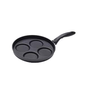 Cook N Home 02704 Nonstick Marble Coating 4 Cup Egg Fry Pancake Pan