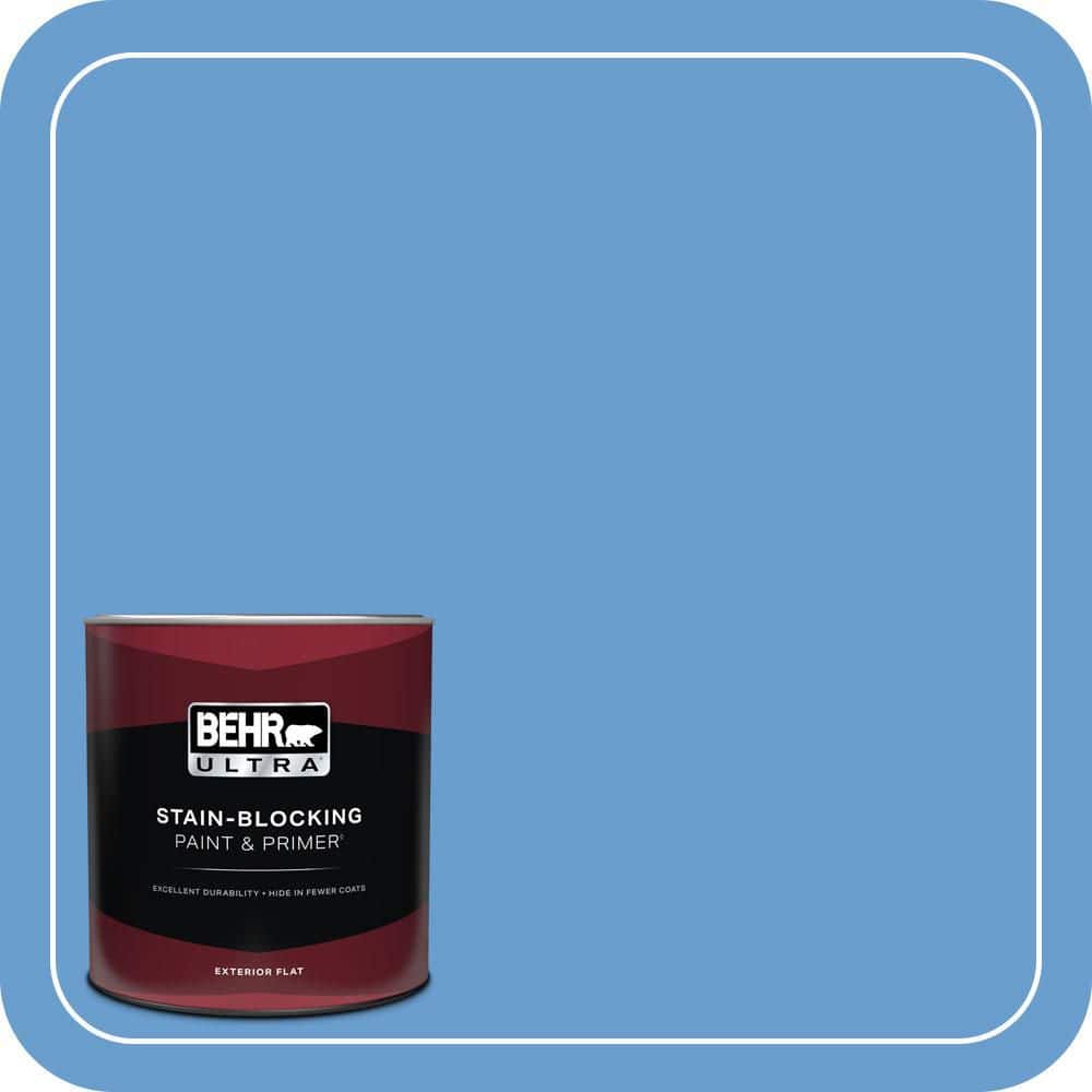 1 qt. #570B-5 Gulf Stream Flat Exterior Paint & Primer price history on PriceWatchPro