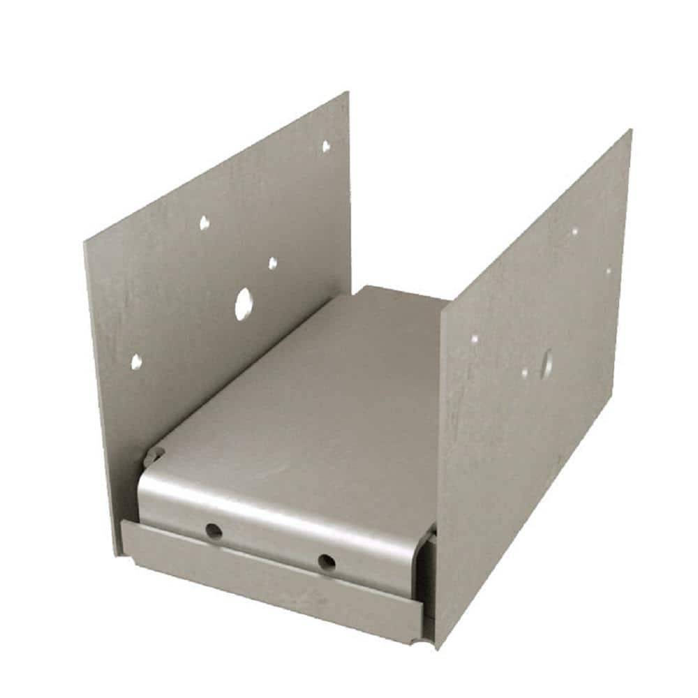 4 in. x 6 in. G185 2-Sided Post Anchor Base