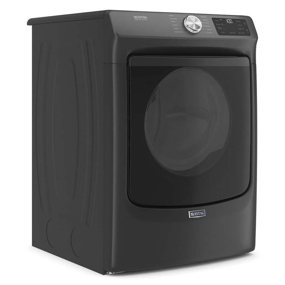 Volcano Black 7.3 Cu. Ft. Gas Front Load Dryer with Steam