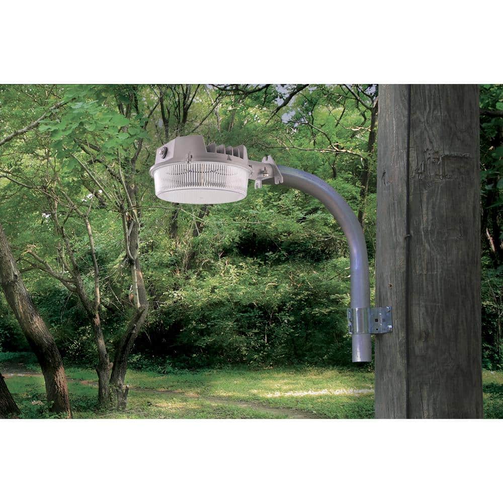 Halo 40.7W Dusk to Dawn Hardwired LED Gray Area Light