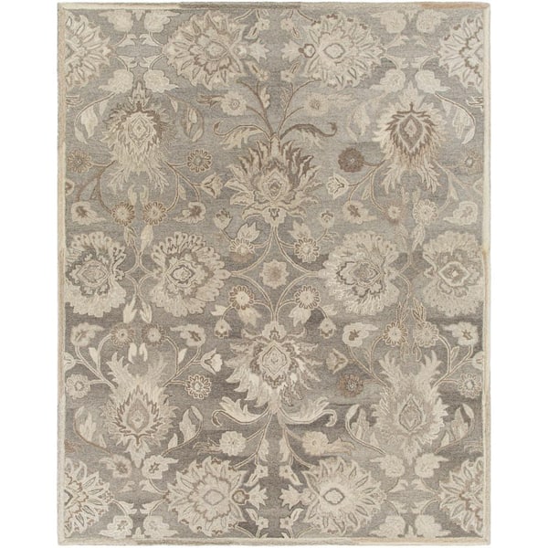 Livabliss Cambrai Beige Traditional 12 ft. x 18 ft. Indoor Area Rug