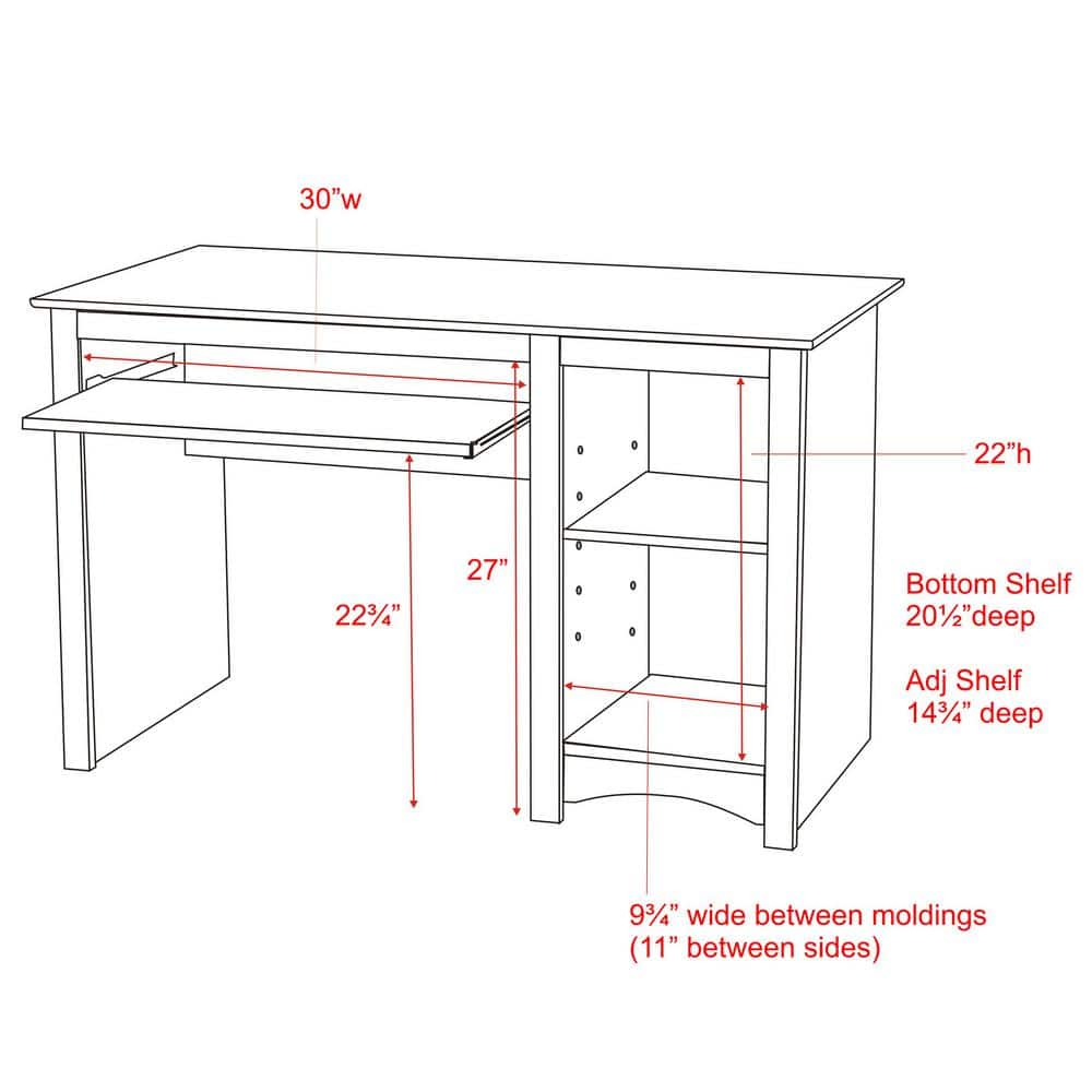 Sleek Black Wall-Mounted Computer Desk with Drawer and Keyboard Tray