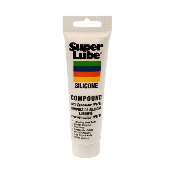 Super Lube 8 oz. Tube Silicone Lubricating Brake Grease with Syncolon PTFE (12- Pieces)