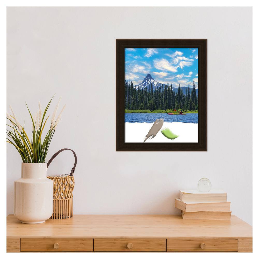 Espresso Brown 11x14 Wood Wall Picture Frame