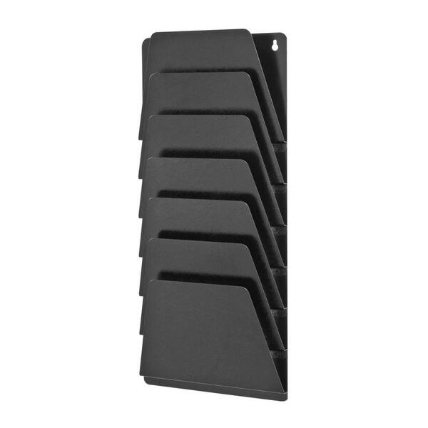 Buddy Products Mirage 7-Pocket Wall Rack