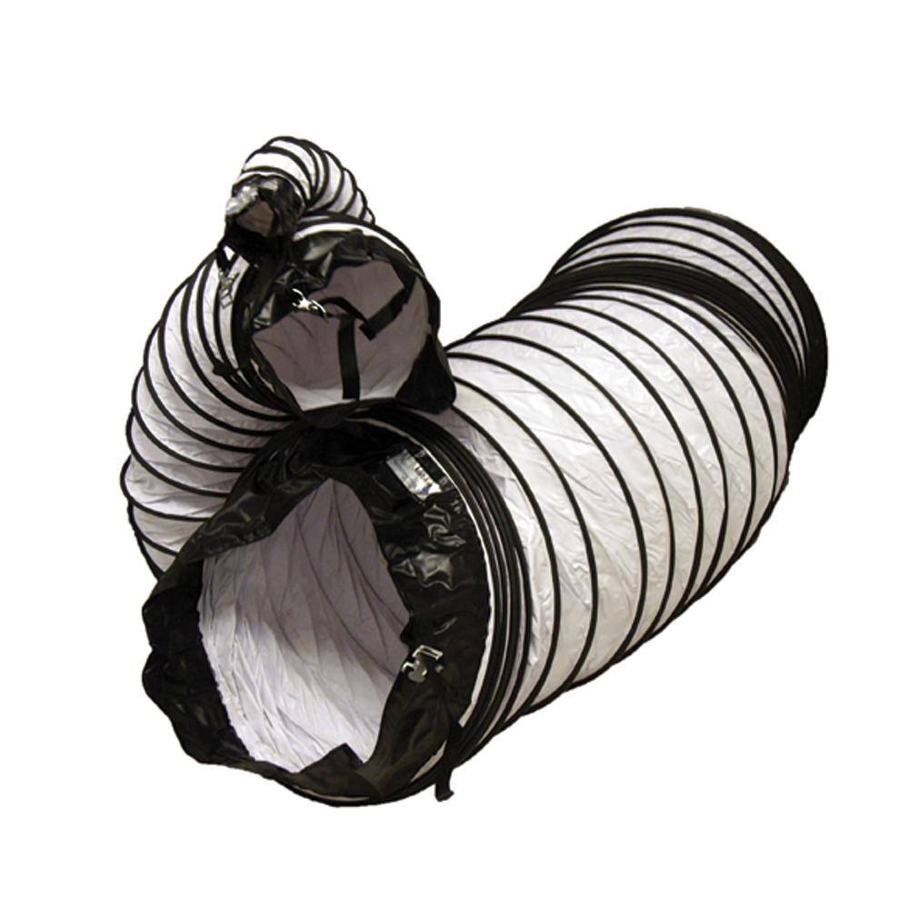 Air Ventilator White 4 In. D X 25 Ft.Coil Flexible Ducting White 23-183 ...